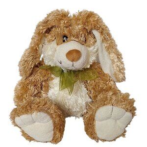 Princess Soft Toys Brown Easter Bunny Rabbit Plush Stuffed Animal 2007 16.5"